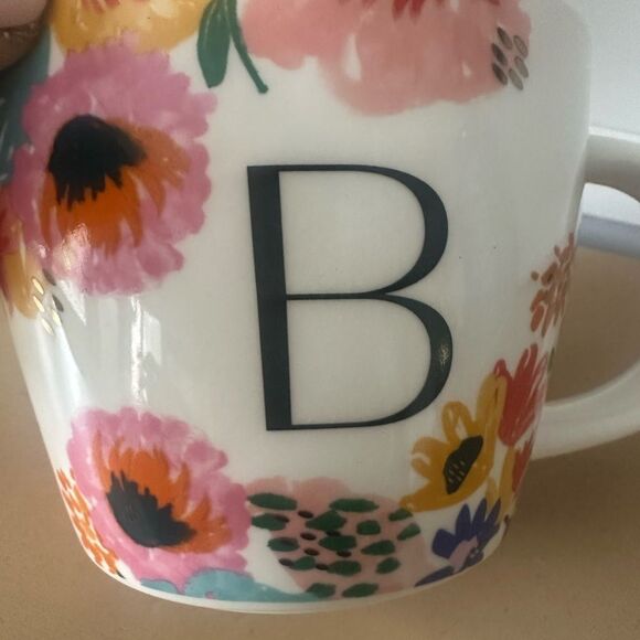 Opalhouse Stoneware Monogram Mug with the initial "B" - Picture 3 of 5
